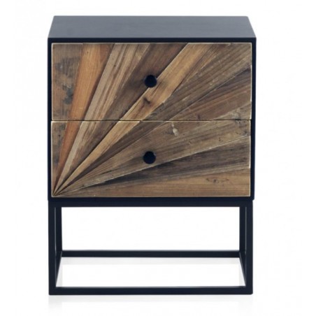 APARADOR 3 PUERTAS 3 CAJONES MODELO DISSET MADERA DE ACACIA 160x105