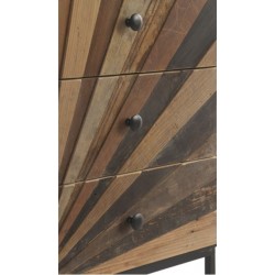 APARADOR 3 PUERTAS 3 CAJONES MODELO DISSET MADERA DE ACACIA 160x105