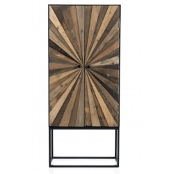 APARADOR 3 PUERTAS 3 CAJONES MODELO DISSET MADERA DE ACACIA 160x105