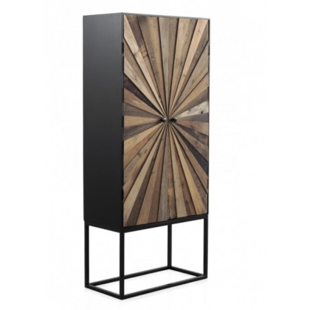 APARADOR 3 PUERTAS 3 CAJONES MODELO DISSET MADERA DE ACACIA 160x105