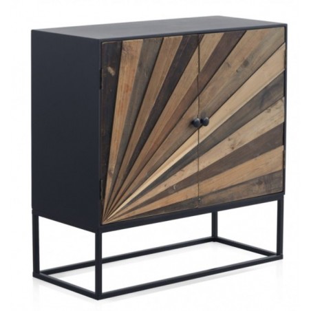 APARADOR 3 PUERTAS 3 CAJONES MODELO DISSET MADERA DE ACACIA 160x105