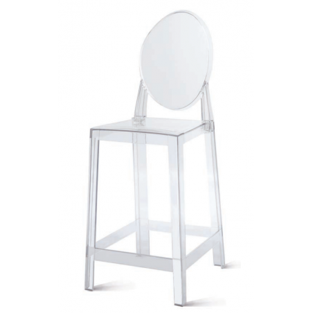 Taburete Peral Transparente
