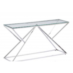 MESA AUXILIAR KOPS CRISTAL TEMPLADO 60x50