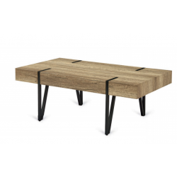 MESA DE CENTRO CANTRY ROBLE ENVEJECIDO 110X40