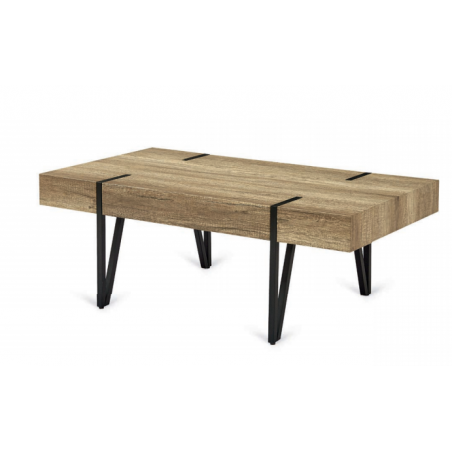 MESA DE CENTRO CANTRY ROBLE ENVEJECIDO 110X40