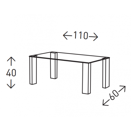 MESA DE CENTRO CANTRY ROBLE ENVEJECIDO 110X40
