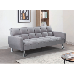 SOFÁ CAMA ROMEO BRAZOS GRIS CLARO