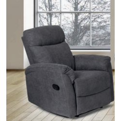 SILLON RELAX  VALENTINO 1 PLAZA COLOR GRIS