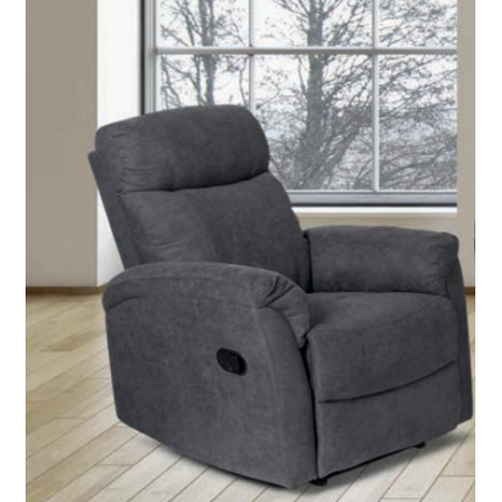 SILLON RELAX  VALENTINO 1 PLAZA COLOR GRIS