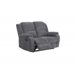 SOFÁ MODELO VICA GRIS 2 PLAZAS