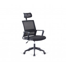 SILLA OFICINA ERGONÓMICA MODELO MASTER NEGRO