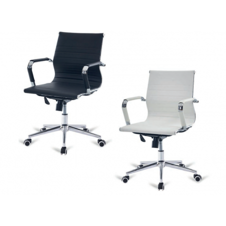 SILLA OFICINA ERGONÓMICA MODELO TARA NEGRO