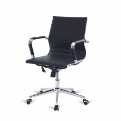 SILLA OFICINA ERGONÓMICA MODELO TARA NEGRO