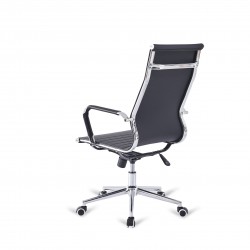 SILLA OFICINA ERGONÓMICA MODELO TARA ALTA NEGRO