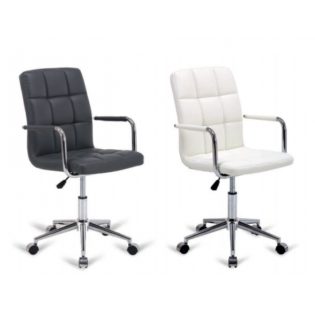 SILLA OFICINA POLIPIEL MODELO KELI VARIOS COLORES