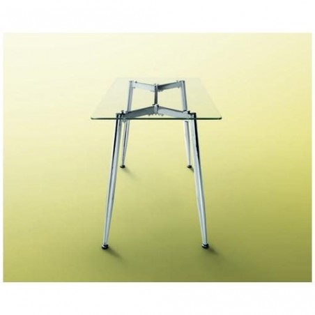 Mesa de comedor Bugatti Cristal - Varias Medidas