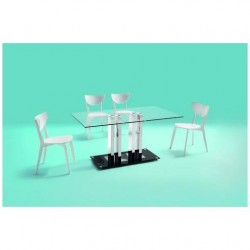 Mesa Comedor Modelo Trinidad Cristal 150x190 