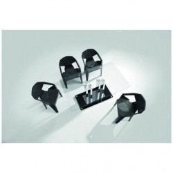Mesa Comedor Modelo Trinidad Cristal 150x190 
