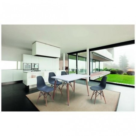 Mesa Comedor Estilo Nórdico Modelo Évoque - Varias Medidas