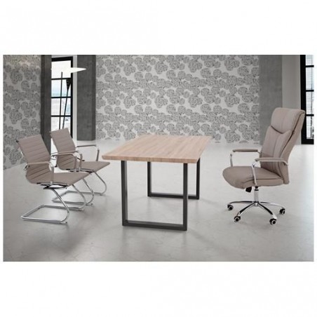 MESA DE COMEDOR DUBAN MDF-ACERO VARIAS MEDIDAS