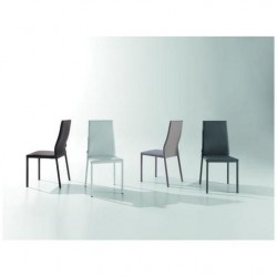Silla Comedor Tapizada Ecopiel Modelo Panna