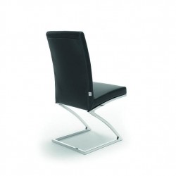 Silla Comedor modelo Leli Ecopiel - Acero Varios Colores