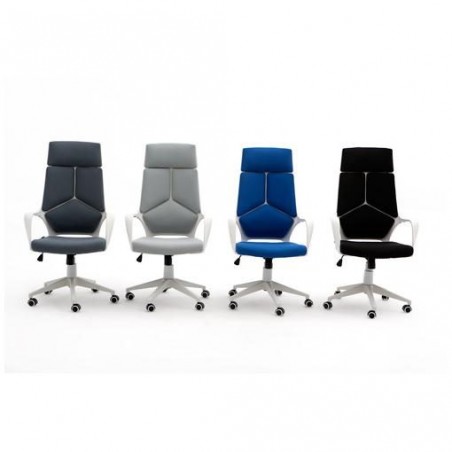SILLA OFICINA MODELO RON TAPIZADO GRIS MARENGO