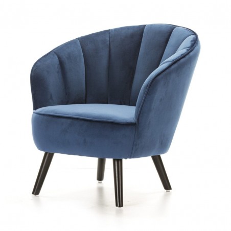 BUTACA MODELO 895 TERCIOPELO AZUL