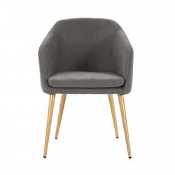SILLA COMEDOR MODELO 511 TELA GRIS