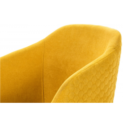 SILLA COMEDOR MODELO 511 TELA AMARILLO
