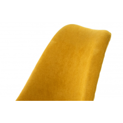 SILLA COMEDOR MODELO 523 TELA AMARILLO