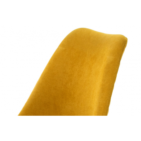 SILLA COMEDOR MODELO 523 TELA AMARILLO