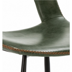 SILLA COMEDOR MODELO 120 POLIPIEL VERDE