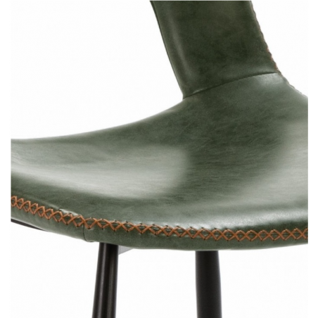 SILLA COMEDOR MODELO 120 POLIPIEL VERDE