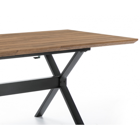 MESA COMEDOR EXTENSIBLE 109 MADERA CHAPADA 140(180)x90