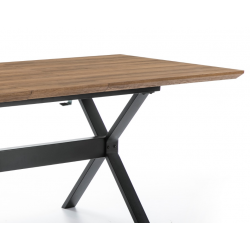 MESA COMEDOR EXTENSIBLE 109 MADERA CHAPADA 140(180)x90