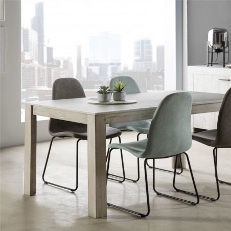 MESA COMEDOR MODELO MICHIGAN MELAMINA 160X90