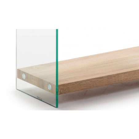 ESTANTERÍA SIDNEY SH-165 CRISTAL COLOR ROBLE