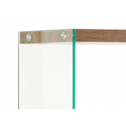 ESTANTERÍA SIDNEY SH-125 CRISTAL COLOR ROBLE