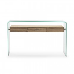 CONSOLA SIDNEY CON-709 CRISTAL COLOR ROBLE