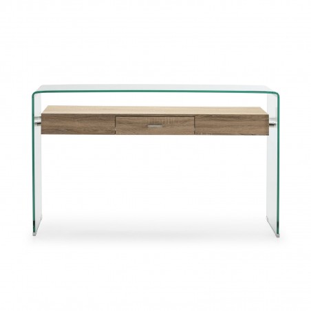CONSOLA SIDNEY CON-709 CRISTAL COLOR ROBLE