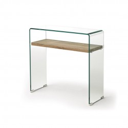 CONSOLA SIDNEY CON-11 CRISTAL COLOR ROBLE