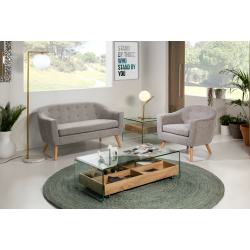 MESA CENTRO SIDNEY CT-227 CRISTAL COLOR ROBLE
