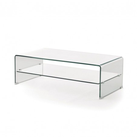 Mesa de centro cristal modelo marea