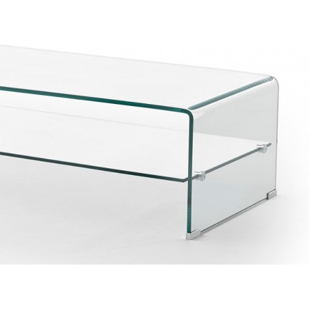 Mesa de centro cristal modelo marea