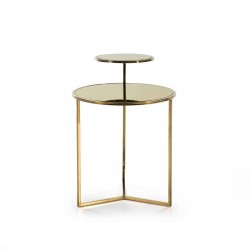 MESA AUXILIAR MODELO ROUS 807 ESPEJO DORADO
