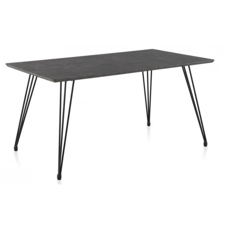MESA COMEDOR EFECTO OXIDO...